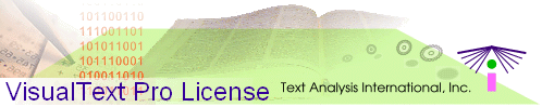 VisualText Pro License